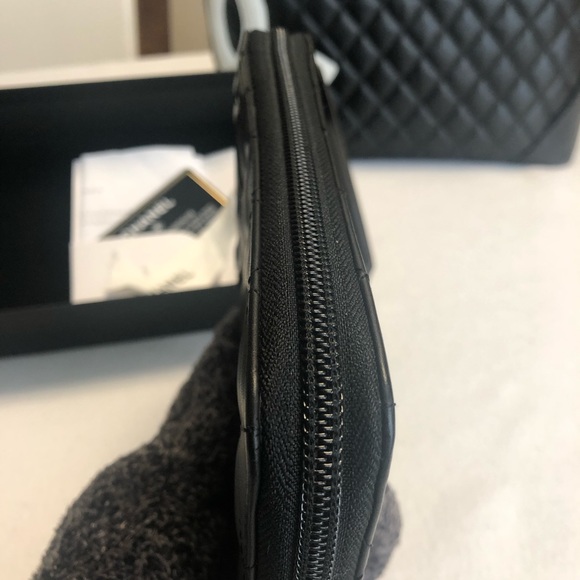 ❌SOLD❌  CHANEL CAMBON ZIPPY CHAIN WALLET - Picture 8 of 16